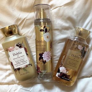 Dahlia - Bath and Bodyworks Trio